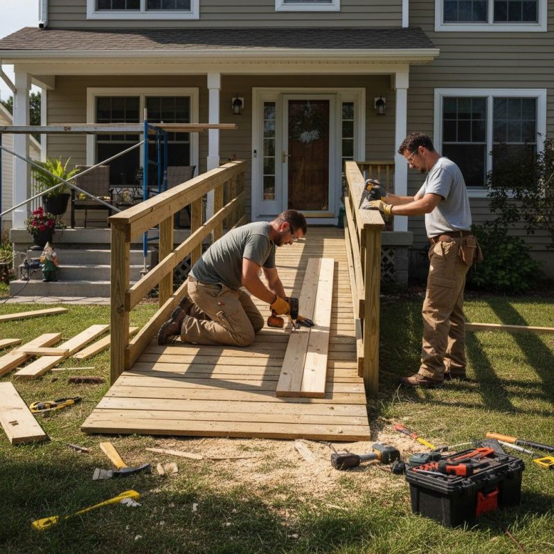 Wheelchair Ramp Installation