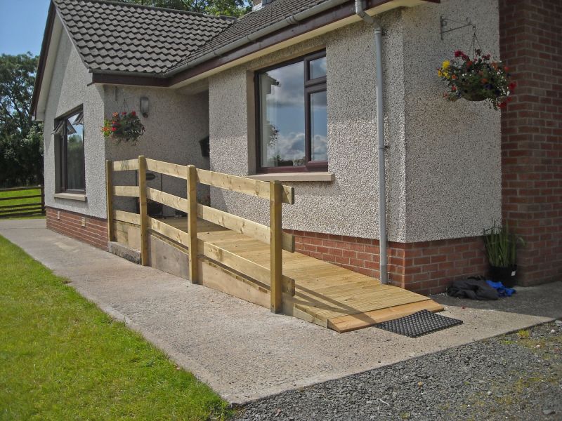 Completed Wheelchair Ramp